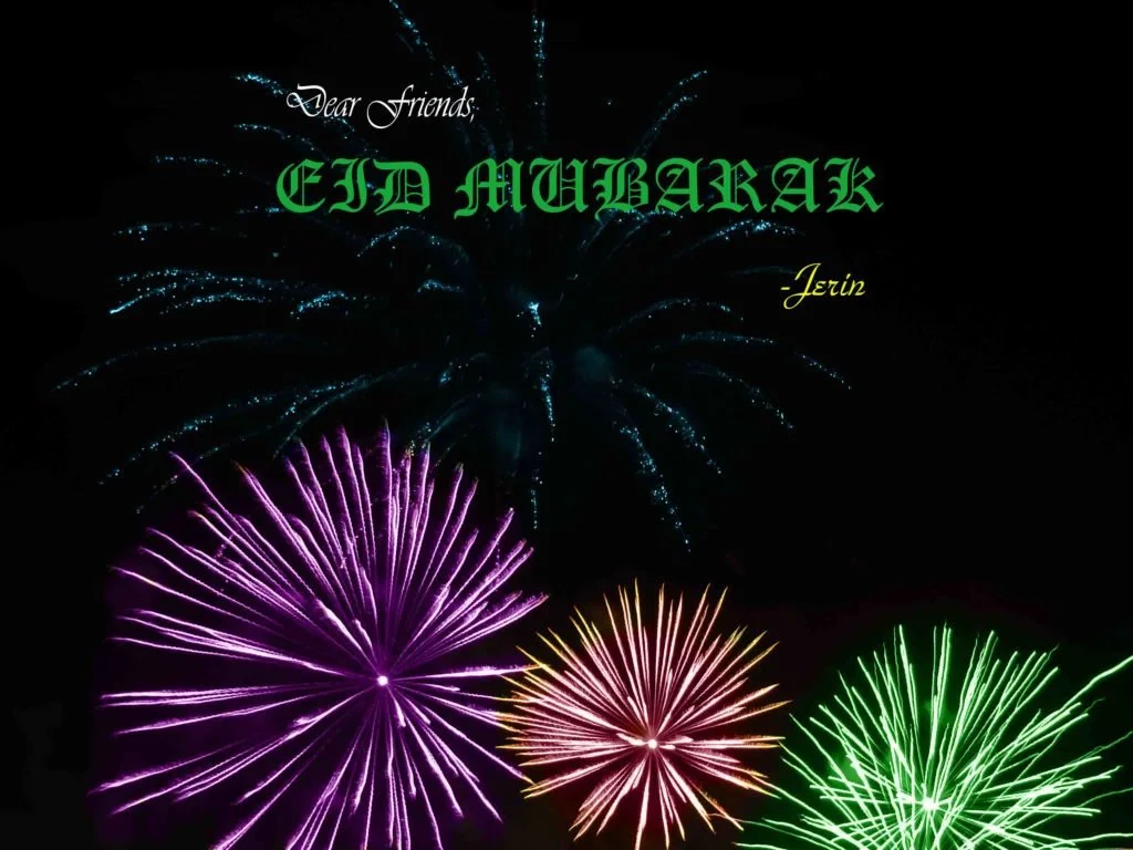 Eid Mubarak